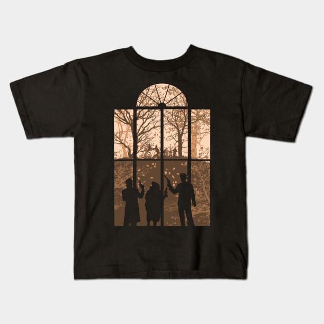 Autumn in Astoria 2 Kids T-Shirt by Arinesart